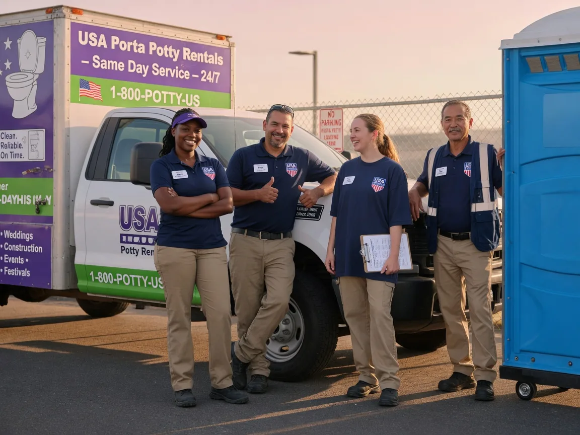 Porta Potty Rental company in Cary, IL